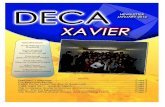 DECA Xavier Newsletter - January 2012 Edition