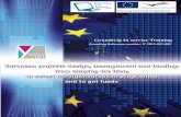 European Projects design, management and funding: from shaping the idea...
