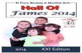 El Paso Boxing & Martial Arts Hall of Fames