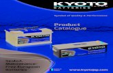 Kyoto Japan Batteries Product Catalogue