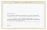 Resume - Billy Bolton
