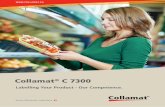 Collamat® C 7300 high performance labeller you get a perfect solution