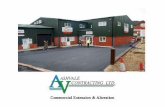 Ashvale Contracting Ltd Commercial Extension & Alteration