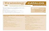 CEA Training Calendar, Autumn 2010