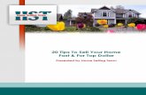 20 Tips for Selling Your Home