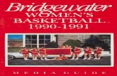 1990-91 Women's Basketball Media Guide