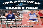 2012 UNC Asheville Track & Field Yearbook
