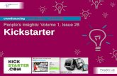 Kickstarter - People's Insights Volume 1 Issue 28