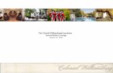 The Colonial Williamsburg Foundation Earned Media Coverage - March 27, 2014