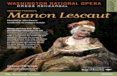 Manon Lescaut: Washington National Opera Dress Rehearsal