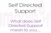 Self Directed Support