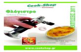 CookShop Sales 2011