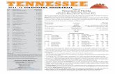 Tennessee Basketball Game Notes - Florida