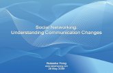 Social Networking Understanding Communication Changes