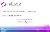 Open Source technologies for Clinical Trials