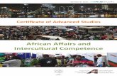 CAS African Affairs and Intercultural Competence