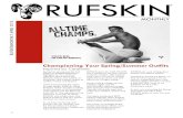 RUFSKIN Monthly Newsletter April 2013