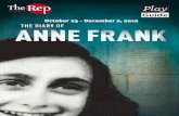 "The Diary of Anne Frank" Playguide