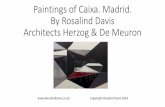 Caixa Paintings by Rosalind Davis