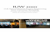 IUW 2010 Event Program