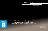 2015 and Beyond: Perspectives on Global Development