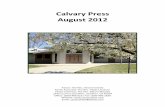 August 2012 Calvary Press