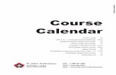 St John Ambulance Course Calendar: July - December 2013