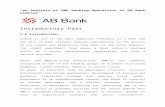 An Analysis of SME Banking Operations of AB Bank Limited