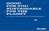Good for you, sustainable for the planet (complete version)