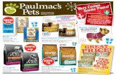 Paulmac's Pets November Flyer