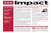 TVO Impact Report Fall 2011