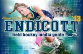 Endicott College Field Hockey Media Guide 2013