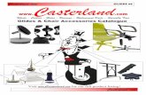 Casterland Glides and Chair Accessories Catalog
