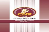 Memoria 2009-2011 Consejo Regional IV-CNP