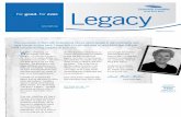 Legacy Newsletter Volume 8 Issue 1