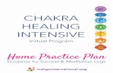 Chakra Healing Intensive Home Practice Plan EBOOK