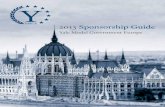YMGE 2013 Sponsorship Guide