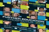 Reaseheath College Further Education Prospectus 2013