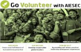 AIESEC Australia Go Volunteer booklet