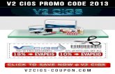V2Cigs Coupon SAVE 15% NOW
