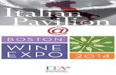 The Italian Pavilion at the Boston Wine Expo 2014