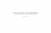 college Algebra Equations EBook