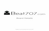 Beat707 Board Details