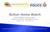 Home Watch Newsletter K5 and K6 18th-31st July