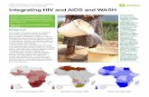 Integrating HIV and AIDS and WASH