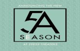 5A Season at 59E59 Theaters