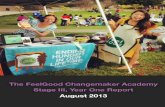 The feelgood changemaker academy stage III 1 year report