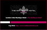 Reasons to stay at Rathbone Boutique Hotel on your holiday in London