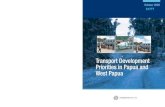 Transport development priorities in Papua and West Papua