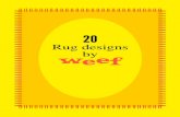 20 Rugs designed by Weef